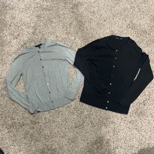 2 Piece Lightweight Banana Republic Cardigans - small